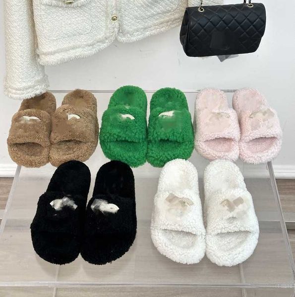 beige brown shearling slippers women branded fur sandal thick bottom interlocking c buckle flat mules furry wool sheepskin slides slip on pl, Black
beige brown shearling slippers women branded fur sandal thick bottom interlocking c buckle flat mules furry wool sheepskin slides slip on pl, Black