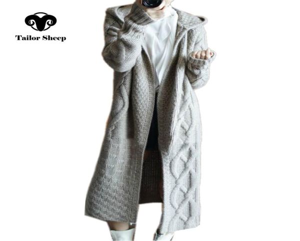 tailor sheep autumn winter new hooded coat women loose cardigan female long cashmere sweater thick knitted wool cardigan 2012028331801, White;black
tailor sheep autumn winter new hooded coat women loose cardigan female long cashmere sweater thick knitted wool cardigan 2012028331801, White;black
