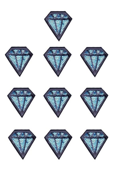 10pcs sequined diamond patch for clothing bags iron on embroidery patches for jeans diy sew on sequins3294367, Black
10pcs sequined diamond patch for clothing bags iron on embroidery patches for jeans diy sew on sequins3294367, Black
