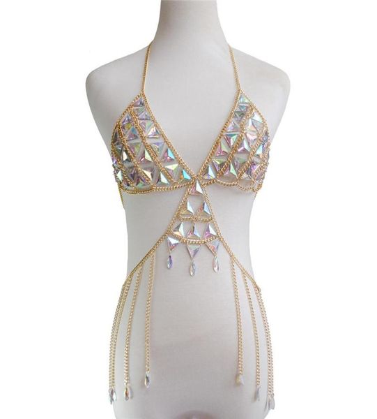 women's tanks & camis shiny rhine tank halter hollow out gems patchwork metal tassel women crop rave festival lady fashion9721085, White
women's tanks & camis shiny rhine tank halter hollow out gems patchwork metal tassel women crop rave festival lady fashion9721085, White