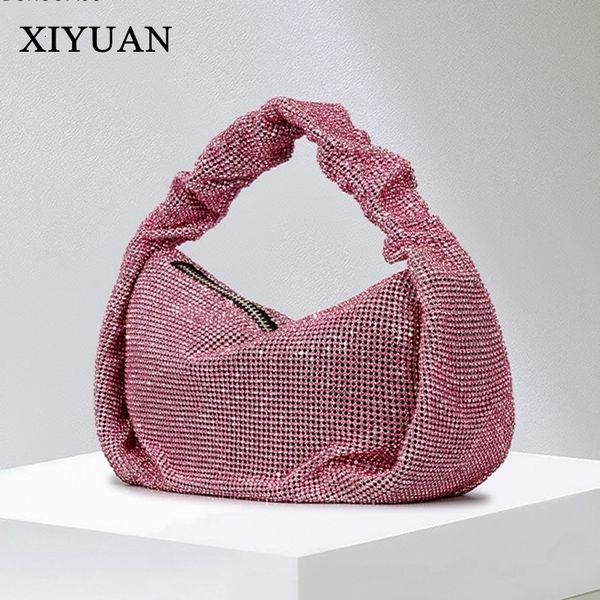 evening bags xiyuan pink gold rhinestones tote bags for ladies stylish evening bag crystal women's handbag femal shiny party shoulder b
evening bags xiyuan pink gold rhinestones tote bags for ladies stylish evening bag crystal women's handbag femal shiny party shoulder b