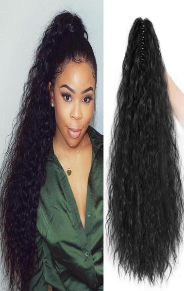rebeauty hair synthetic claw ponytail heat resistant natural wave long wavy claw curly ponytail clip in hair extensions 22 inch2974106181, Black
rebeauty hair synthetic claw ponytail heat resistant natural wave long wavy claw curly ponytail clip in hair extensions 22 inch2974106181, Black