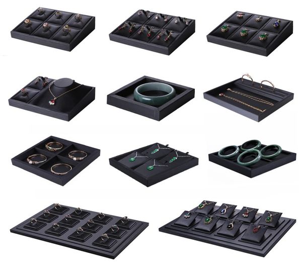 superior black pu leather ring jewelry display tray insert charm pendant earring accessories bracelet storage stand holder shelf m4454734
superior black pu leather ring jewelry display tray insert charm pendant earring accessories bracelet storage stand holder shelf m4454734