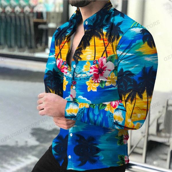 men's casual shirts coconut tree hawaii tropic plant 3d print men fashion shirt long sleeve beach blouse cuba lapel clothing 230804, White;black
men's casual shirts coconut tree hawaii tropic plant 3d print men fashion shirt long sleeve beach blouse cuba lapel clothing 230804, White;black