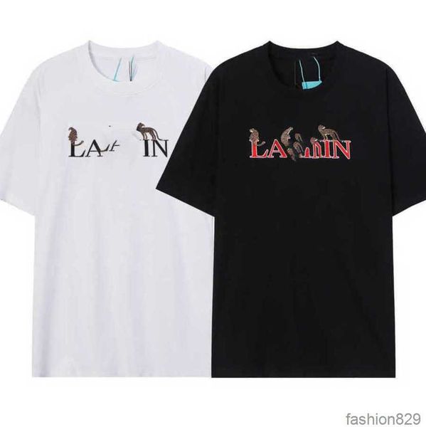 2023 designer lanvins t shirt branded high street loose short sleeve couple tshirts for men and women couple cotton base tee white 2023 hood, White;black
2023 designer lanvins t shirt branded high street loose short sleeve couple tshirts for men and women couple cotton base tee white 2023 hood, White;black
