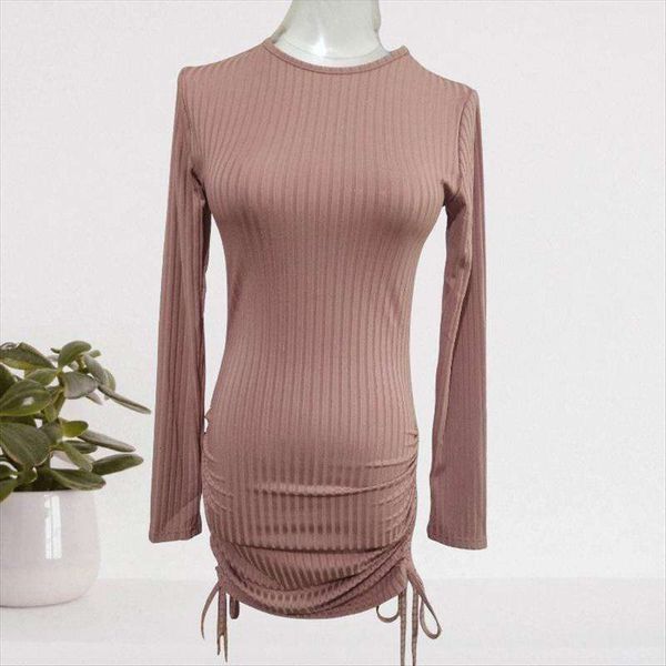 spring and autumn womens long sleeve knitted round neck drawstring strap hip wrap dress wholesale, Black;gray
spring and autumn womens long sleeve knitted round neck drawstring strap hip wrap dress wholesale, Black;gray