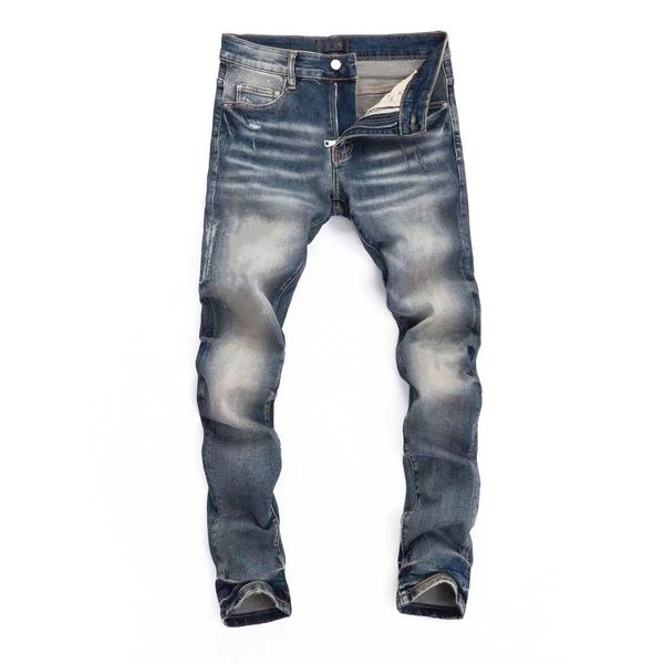 designer classic senior men's luxury washed letter row patch printed motorcycle vintage stretch pants, Blue
designer classic senior men's luxury washed letter row patch printed motorcycle vintage stretch pants, Blue