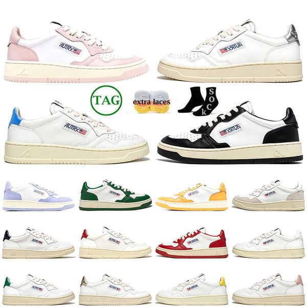 2023 women designer running shoes autry medalist sneaker action shoes autries usa upper two-tone leather suede low pink panda lows loafers p
2023 women designer running shoes autry medalist sneaker action shoes autries usa upper two-tone leather suede low pink panda lows loafers p