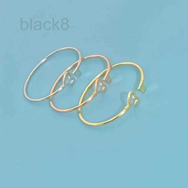 bangle designer s925 sterling silver love key open bracelet fashion classic versatile light luxury simple bracelet ljms, Black
bangle designer s925 sterling silver love key open bracelet fashion classic versatile light luxury simple bracelet ljms, Black