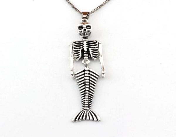 20pcs lots mermaid body skull skeleton shaped charms pendant necklaces travel protection pendants necklaces 236inches chains a49168537184, Silver
20pcs lots mermaid body skull skeleton shaped charms pendant necklaces travel protection pendants necklaces 236inches chains a49168537184, Silver