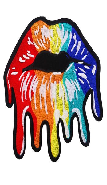 embroidery rainbow tongue patches for jacketsembroidered sequined mouth badges appliques for jeanslips patches for clothing a9613858391, Black
embroidery rainbow tongue patches for jacketsembroidered sequined mouth badges appliques for jeanslips patches for clothing a9613858391, Black