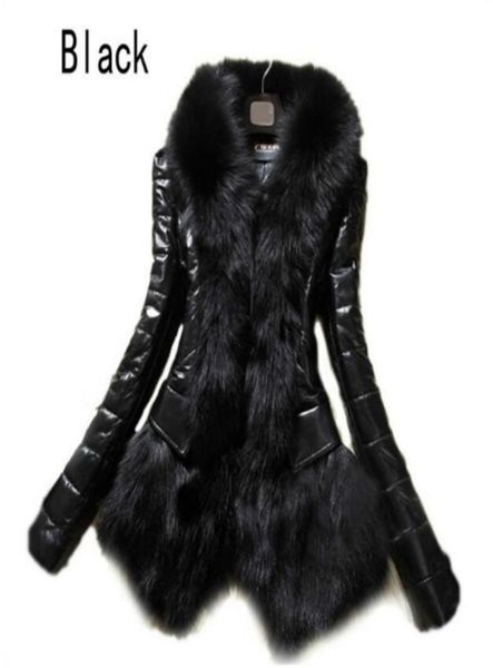 women039s faux fur coat leather outerwear snowsuit long sleeve jacket black fashion5417698
women039s faux fur coat leather outerwear snowsuit long sleeve jacket black fashion5417698