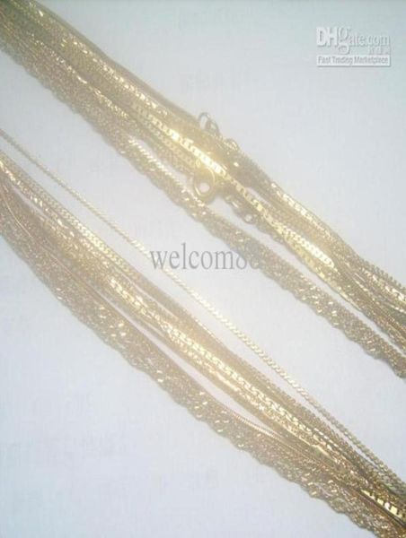 10pcslot mix style gold plated necklace chains accessories for diy craft jewelry gift 16inch go652529221056390, Silver
10pcslot mix style gold plated necklace chains accessories for diy craft jewelry gift 16inch go652529221056390, Silver