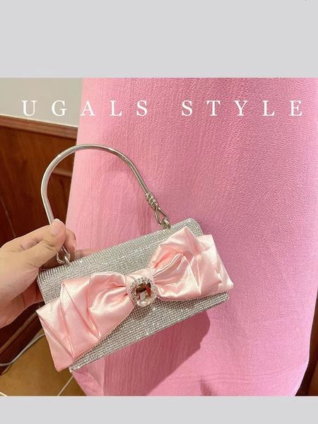 evening bags luxury pink butterfly knot handbag glitter shiny rhinestones diamond evening bag wedding party clutch purse women crossbody bag
evening bags luxury pink butterfly knot handbag glitter shiny rhinestones diamond evening bag wedding party clutch purse women crossbody bag