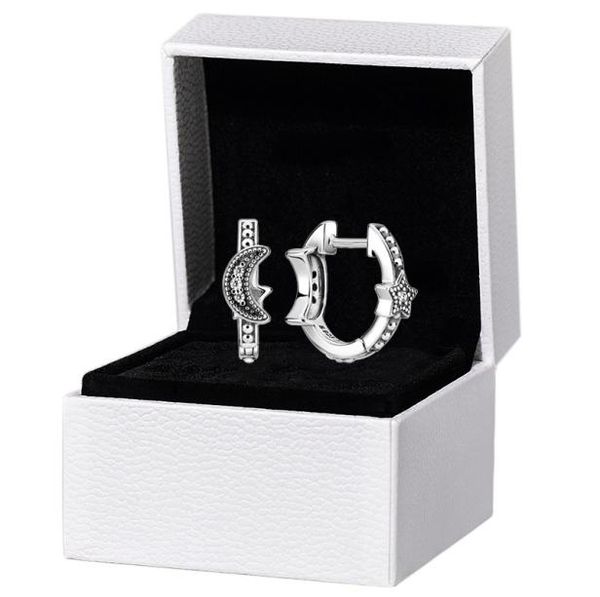 crescent moon stars beaded hoop earrings authentic 925 sterling silver women mens gift original box for pandora stud earrings set7260118, Golden;silver
crescent moon stars beaded hoop earrings authentic 925 sterling silver women mens gift original box for pandora stud earrings set7260118, Golden;silver