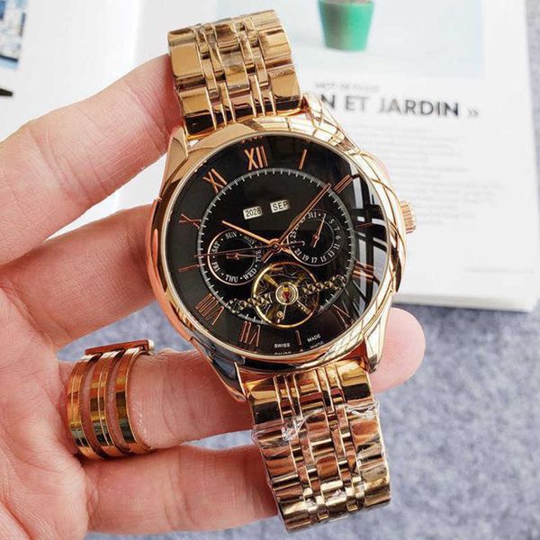 watches survival bracelets automatic mechanical watch tourbillon 5-pin dial leisure european, Silver
watches survival bracelets automatic mechanical watch tourbillon 5-pin dial leisure european, Silver
