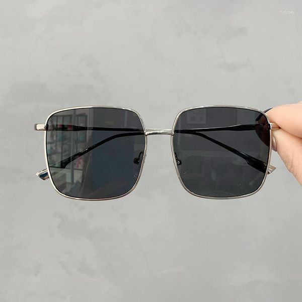 sunglasses metal square woman brand designer sun glasses female big frame ocean lens mirror vintage376, White;black
sunglasses metal square woman brand designer sun glasses female big frame ocean lens mirror vintage376, White;black