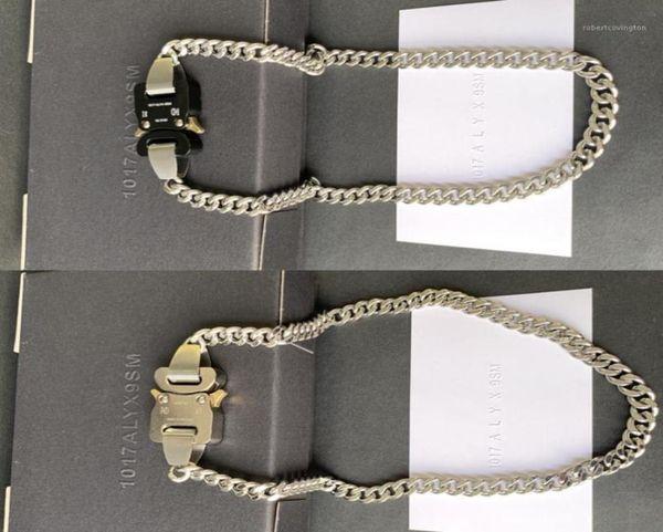 2020ss alyx necklaces men women quality 1017 alyx 9sm necklace chain link metal buckle14183154, Silver
2020ss alyx necklaces men women quality 1017 alyx 9sm necklace chain link metal buckle14183154, Silver