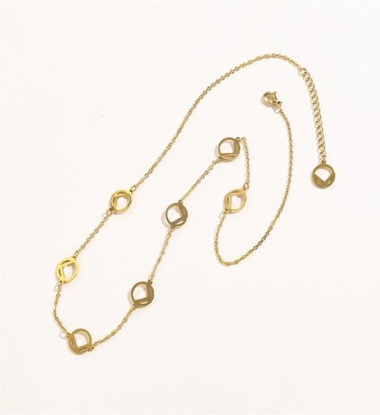 classic design f circle pendant necklace 18k gold stainless steel necklaces jewelry for women gift270u1962968, Silver
classic design f circle pendant necklace 18k gold stainless steel necklaces jewelry for women gift270u1962968, Silver