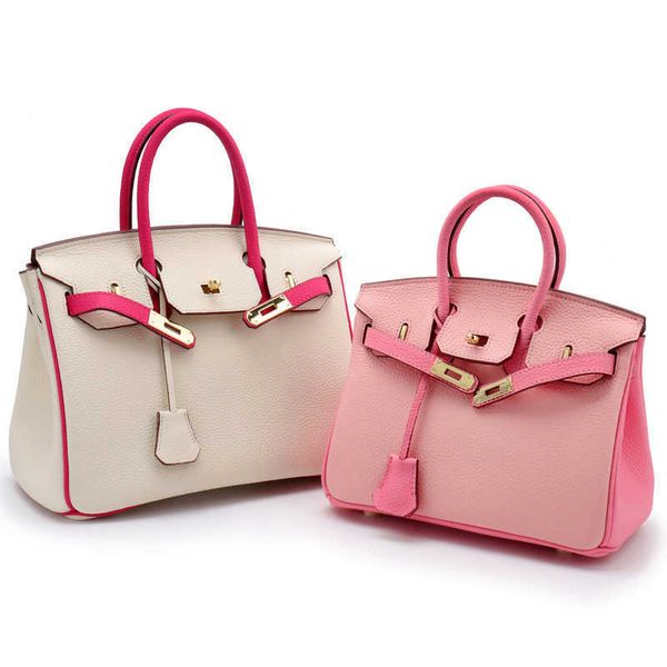 brand h ermes brikis's casual handbags for women leather bag macaron color matching layer cowhide portable women's lychee pattern
brand h ermes brikis's casual handbags for women leather bag macaron color matching layer cowhide portable women's lychee pattern