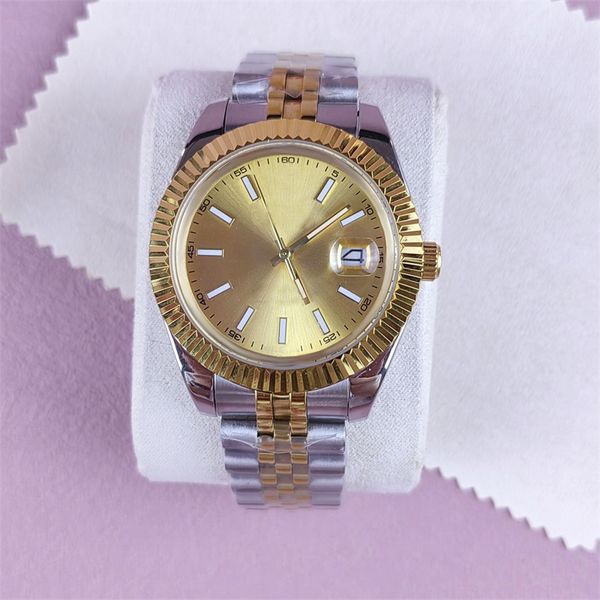 fashion watches for mens reloj automatic 116234 datejust designer watch holiday gifts vintage movement diamond watch luxury plated gold sb03, Slivery;brown
fashion watches for mens reloj automatic 116234 datejust designer watch holiday gifts vintage movement diamond watch luxury plated gold sb03, Slivery;brown