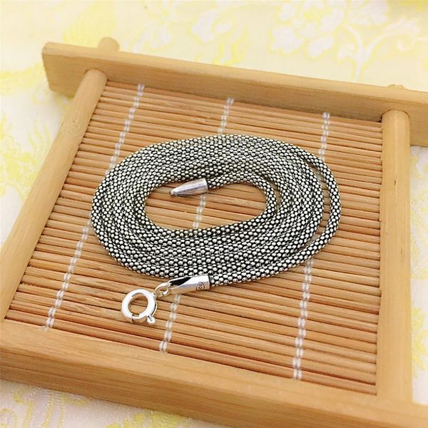 pendant necklaces real s925 sterling silver long chain choker for women men couple retro simple fashion necklace jewelry gift 230804
pendant necklaces real s925 sterling silver long chain choker for women men couple retro simple fashion necklace jewelry gift 230804