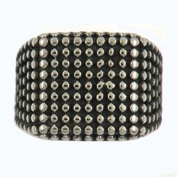 fanssteel stainless steel mens or womens punk vintage tribal fashion ring square dot signet ring gift 12w8315386753945810, Silver
fanssteel stainless steel mens or womens punk vintage tribal fashion ring square dot signet ring gift 12w8315386753945810, Silver