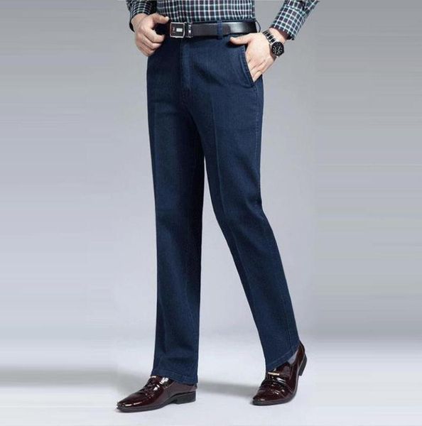 men039s pants autumn winter thick men jeans high waist straight loose elastic business casual cowboy denim trousers middle age 5495935, Black
men039s pants autumn winter thick men jeans high waist straight loose elastic business casual cowboy denim trousers middle age 5495935, Black