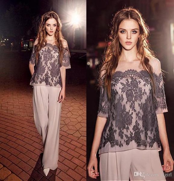stylish lace mother of the bride pant suits with half sleeves bateau neck wedding guest dress chiffon plus size mothers groom dres2102126, Black;red
stylish lace mother of the bride pant suits with half sleeves bateau neck wedding guest dress chiffon plus size mothers groom dres2102126, Black;red