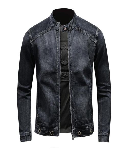 men039s jackets bonjean stand collar motorcycle biker jeans patchwork denim man slim fit streetwear vintage jacket spring coat2345660, Black;brown
men039s jackets bonjean stand collar motorcycle biker jeans patchwork denim man slim fit streetwear vintage jacket spring coat2345660, Black;brown