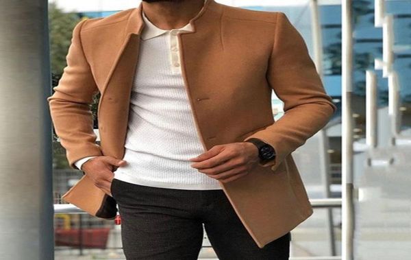 men039s jackets stand collar plain midlength fall winter jacket solid color casual simple style slim male woolen coat fashion 3849512, Black;brown
men039s jackets stand collar plain midlength fall winter jacket solid color casual simple style slim male woolen coat fashion 3849512, Black;brown