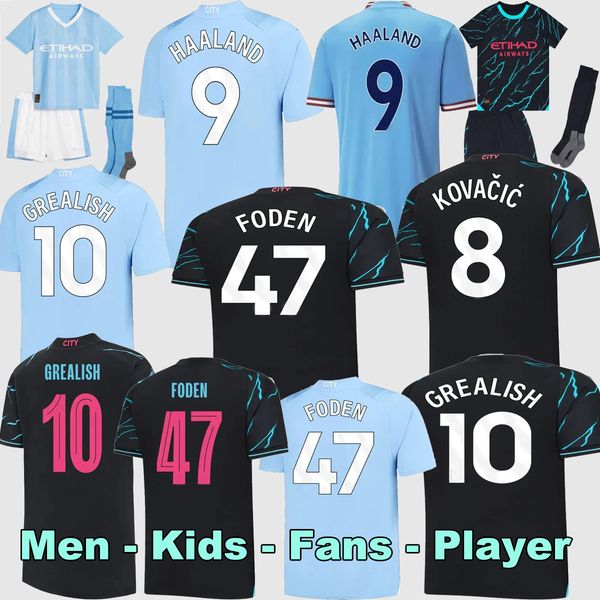 2023 2024 de bruyne haaland soccer jerseys foden grealish mahrez mans cities football shirt bernardo phillips rodrigo 23 24 ytic nam man kid, White;black
2023 2024 de bruyne haaland soccer jerseys foden grealish mahrez mans cities football shirt bernardo phillips rodrigo 23 24 ytic nam man kid, White;black