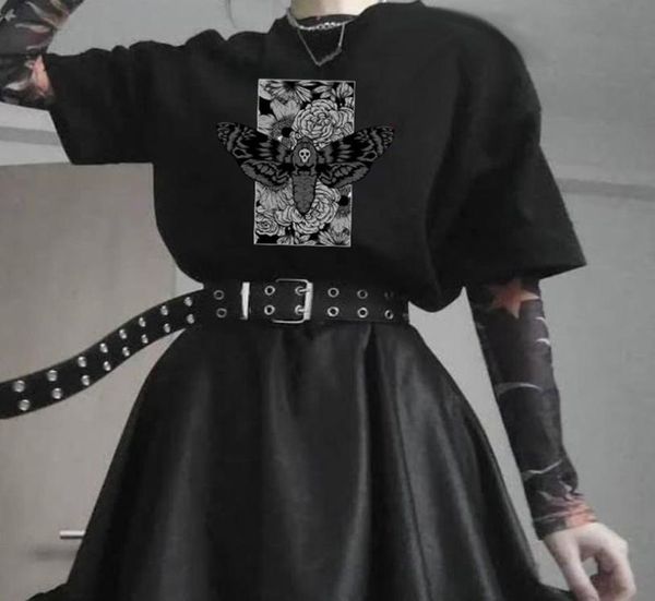 aesthetic gothic death moth women t shirt streetwear harajuku 90s vintage cotton short sleeve graphic tee egirl edgy grunge clot 21918799, White
aesthetic gothic death moth women t shirt streetwear harajuku 90s vintage cotton short sleeve graphic tee egirl edgy grunge clot 21918799, White