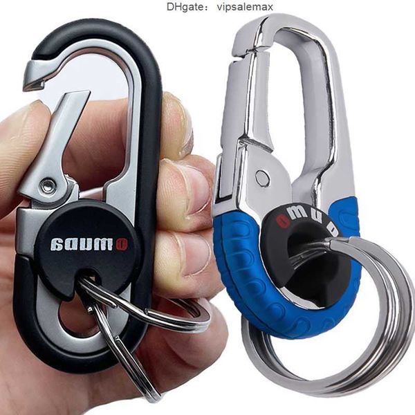 men's keychain hook stainless steel buckle outdoor carabiner climbing tool double ring car fishing key ring car accessories, Silver
men's keychain hook stainless steel buckle outdoor carabiner climbing tool double ring car fishing key ring car accessories, Silver