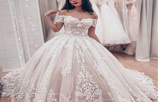 princess charming 2020 ball gown wedding dresses off shoulder lace applique short sleeves bridal gowns plus size robes de soiree9852927, White
princess charming 2020 ball gown wedding dresses off shoulder lace applique short sleeves bridal gowns plus size robes de soiree9852927, White
