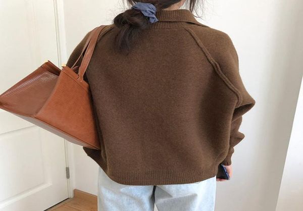 ebaihui women cardigan sweaters lantern sleeve solid high street knitted v neck sweater oversize casual loose long sleeve chic kni9743179, White;black
ebaihui women cardigan sweaters lantern sleeve solid high street knitted v neck sweater oversize casual loose long sleeve chic kni9743179, White;black