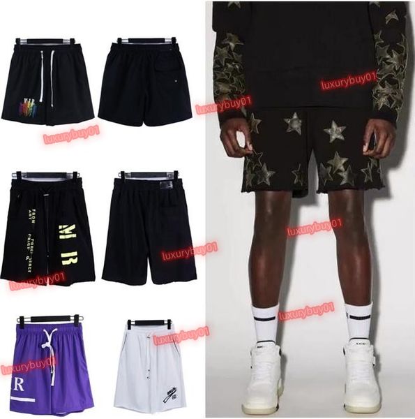 summer mens designer shorts solid color track pant amirs brand casual couples joggers pants high street a miri shorts for man sport fitness, White;black
summer mens designer shorts solid color track pant amirs brand casual couples joggers pants high street a miri shorts for man sport fitness, White;black