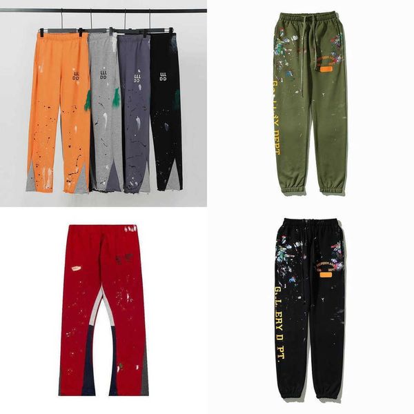 men's jeans galleries depts designer sweatpants sports pants fashion hand dot lettered printed and women's pairs, Black
men's jeans galleries depts designer sweatpants sports pants fashion hand dot lettered printed and women's pairs, Black