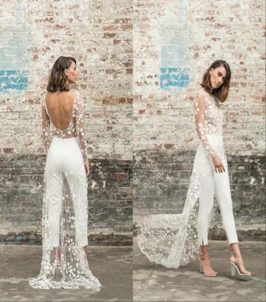 beach jumpsuit wedding dresses jewel neck long sleeve backless ankle length bridal outfit lace summer bride gowns40265831552696, White
beach jumpsuit wedding dresses jewel neck long sleeve backless ankle length bridal outfit lace summer bride gowns40265831552696, White
