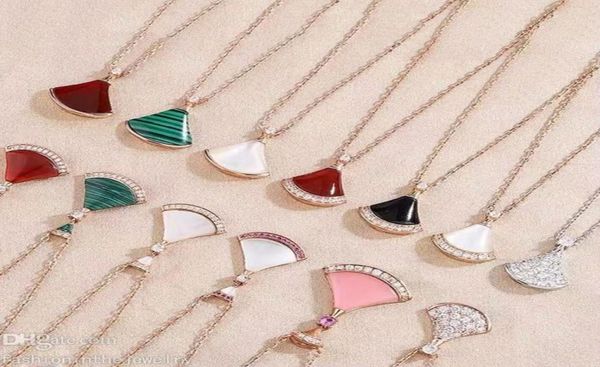 fanshaped pendant necklace designer jewelry luxury skirt necklaces for women girlfriend rose gold black white green red pink diam5702633, Silver
fanshaped pendant necklace designer jewelry luxury skirt necklaces for women girlfriend rose gold black white green red pink diam5702633, Silver