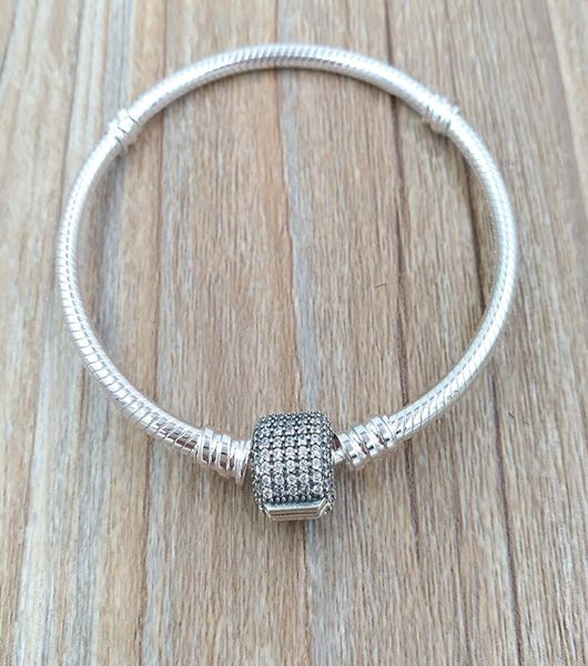 silver bracelet with clear cubic zirconia authentic 925 sterling silver fits european style jewelry charms & beads andy jewel 590723cz508011, Golden;silver
silver bracelet with clear cubic zirconia authentic 925 sterling silver fits european style jewelry charms & beads andy jewel 590723cz508011, Golden;silver