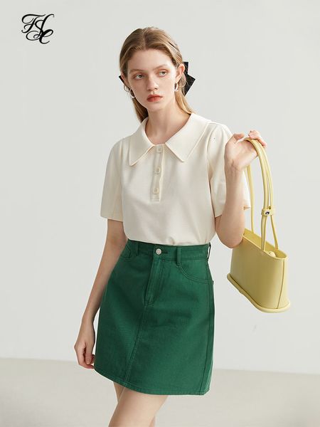 women's t-shirt fsle women t-shirt loose short sleeve cotton shirt solid color women office lady commute summer polo collar tees 23080, White
women's t-shirt fsle women t-shirt loose short sleeve cotton shirt solid color women office lady commute summer polo collar tees 23080, White