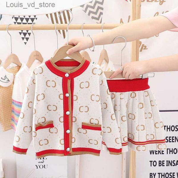 clothing sets kids clothing sets baby girls two-piece dress set designers knitted sweater suits sweaters and skirt princess dresses clothes, White
clothing sets kids clothing sets baby girls two-piece dress set designers knitted sweater suits sweaters and skirt princess dresses clothes, White