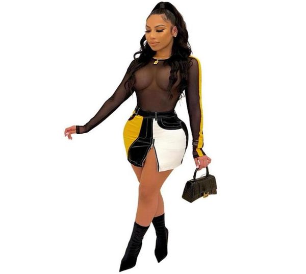 casual dresses patchwork mesh transparent dress for women club wear bodycon long sleeve zipper elegant see through party mini8976825, Black;gray
casual dresses patchwork mesh transparent dress for women club wear bodycon long sleeve zipper elegant see through party mini8976825, Black;gray