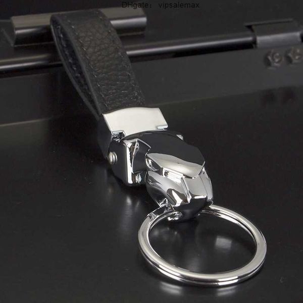 men leather keychain gifts jaguar car key chain stainless key ring metal keychains men jewelry, Silver
men leather keychain gifts jaguar car key chain stainless key ring metal keychains men jewelry, Silver