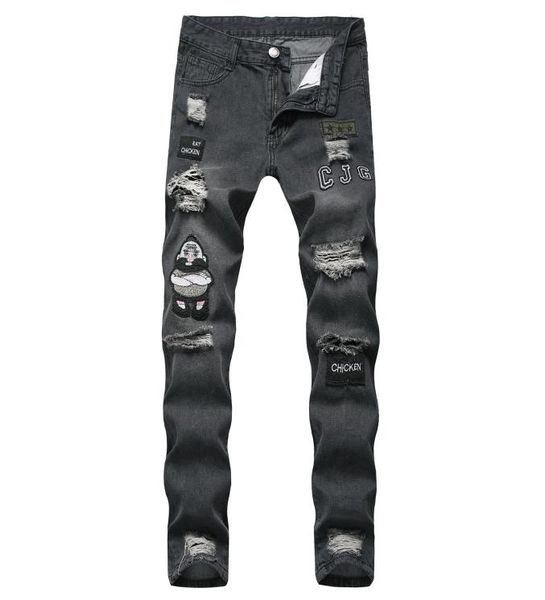 2018 mens distressed ripped biker jeans slim fit motorcycle biker denim for men fashion designer hip hop mens jeans good quality7976569, Blue
2018 mens distressed ripped biker jeans slim fit motorcycle biker denim for men fashion designer hip hop mens jeans good quality7976569, Blue