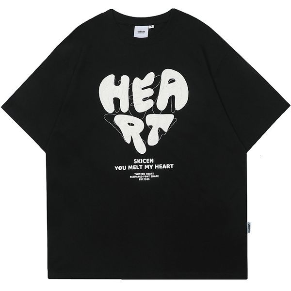men's t-shirts harajuku men t-shirt heart letter t shirt 90s summer short sleeve tshirt cotton casual tees y2k clothes hip hop streetwe, White;black
men's t-shirts harajuku men t-shirt heart letter t shirt 90s summer short sleeve tshirt cotton casual tees y2k clothes hip hop streetwe, White;black