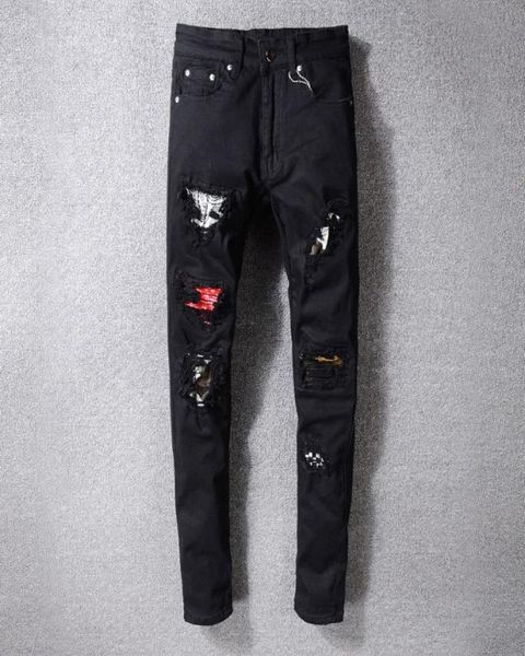 new mens stylist jeans fashion mens hip hop ripped denim pants distressed zipper jeans size 28409379841, Blue
new mens stylist jeans fashion mens hip hop ripped denim pants distressed zipper jeans size 28409379841, Blue