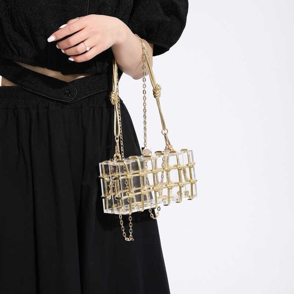 shiny opaque transparent acrylic box banquet rhinestone hand woven rope small square armpit bag 230804
shiny opaque transparent acrylic box banquet rhinestone hand woven rope small square armpit bag 230804
