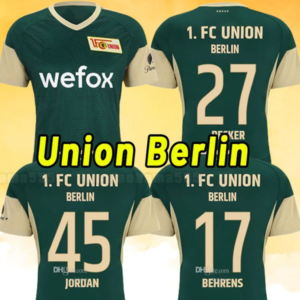 23 24 union berlin mens soccer jerseys khedira haraguchi becker thorsby trimmel oztunali seguin home away football shirt short sleeve third, Black;yellow
23 24 union berlin mens soccer jerseys khedira haraguchi becker thorsby trimmel oztunali seguin home away football shirt short sleeve third, Black;yellow